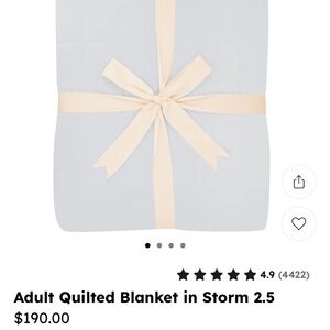 Kyte baby Quilted Blanket